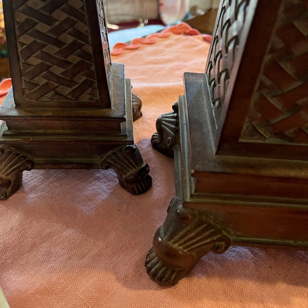 Elegant Brown Pineapple Candle Holders - Picture 8 of 15